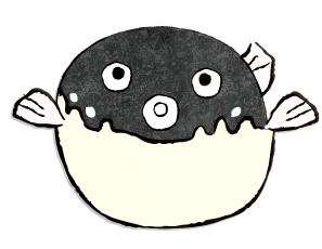 ふぐイラスト